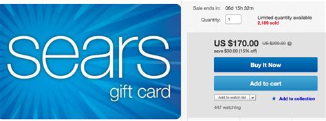 do you get sears smart rewards for gift cards|who accepts Sears gift cards.